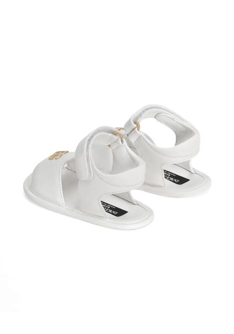 Sandali con placca logo DOLCE & GABBANA KIDS | DK0157 AB79380001